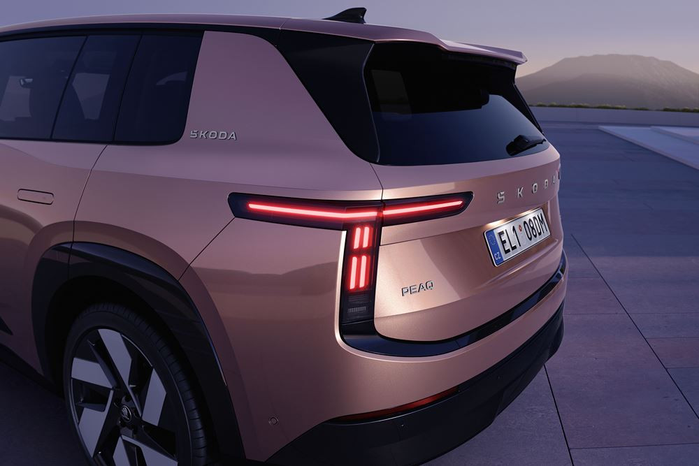 Le grand SUV électrique sept places Peaq est le nouveau vaisseau amiral de Skoda