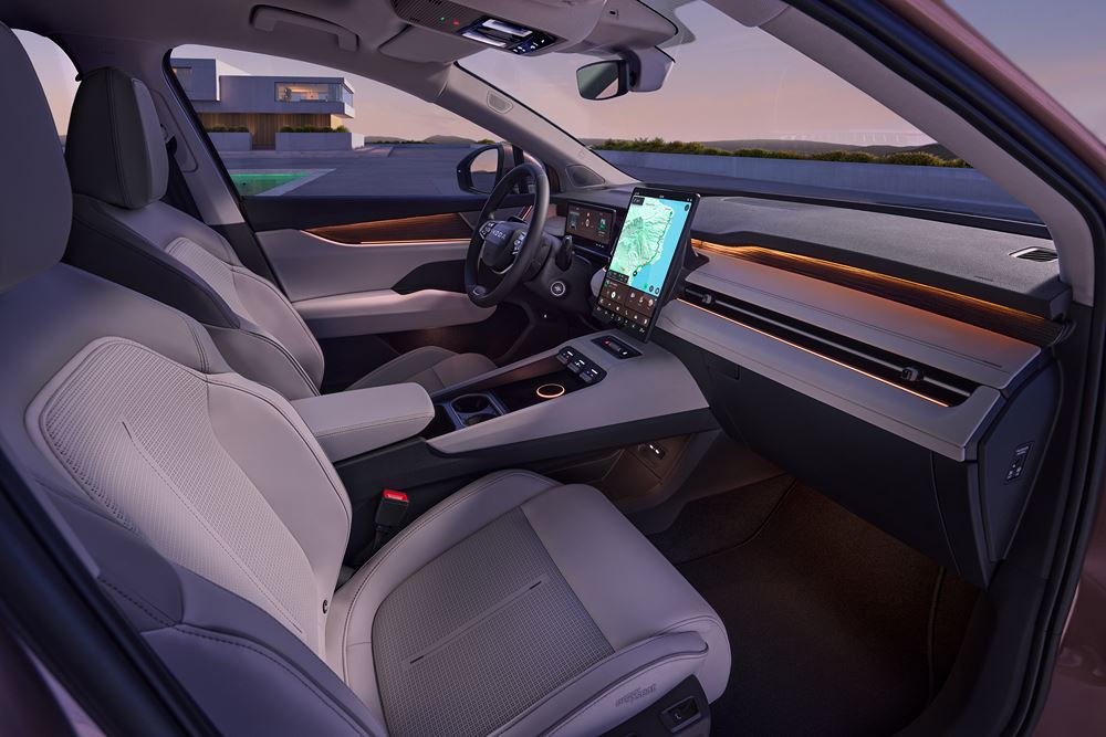 Le grand SUV électrique sept places Peaq est le nouveau vaisseau amiral de Skoda