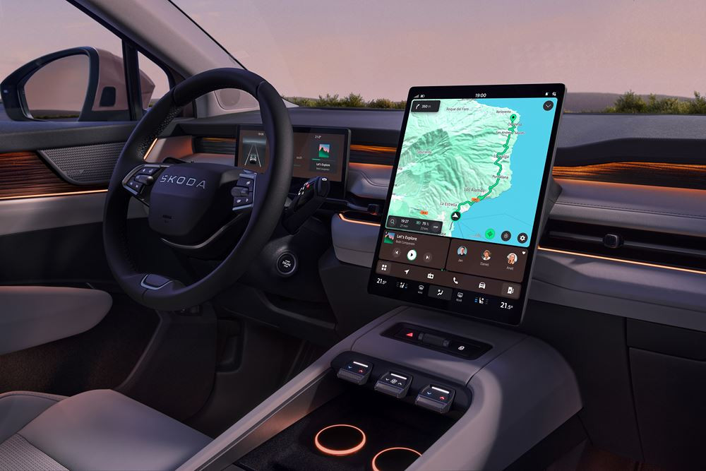 Le grand SUV électrique sept places Peaq est le nouveau vaisseau amiral de Skoda