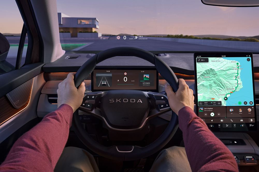 Le grand SUV électrique sept places Peaq est le nouveau vaisseau amiral de Skoda