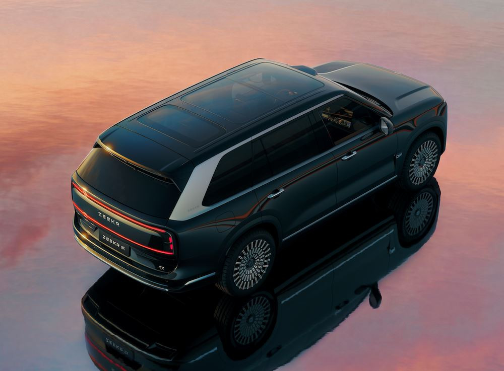 Le SUV Super Hybrid Zeekr 9X propose des fonctionnalités avant-gardistes