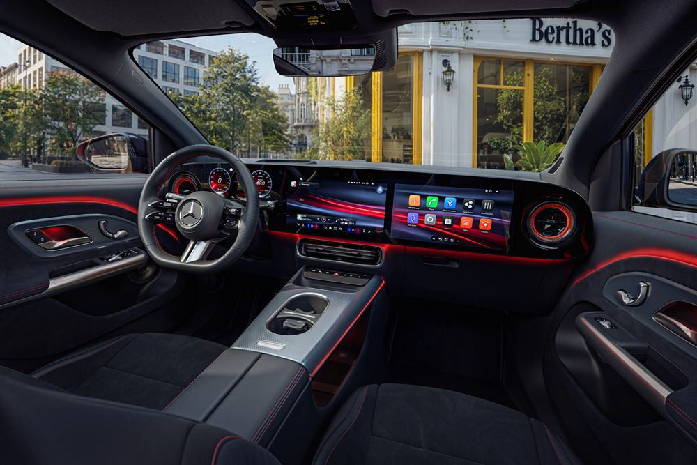 Le SUV compact Mercedes-Benz GLA Electrique affiche une autonomie allant jusqu'à 657 kilomètres
