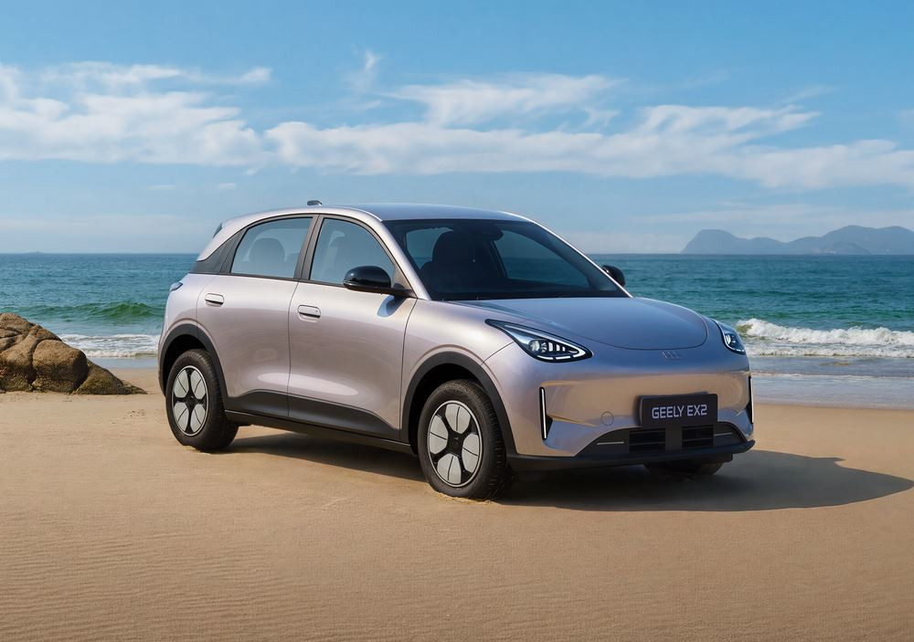 La citadine électrique Geely E2 affiche une autonomie WLTP pouvant atteindre 345 km