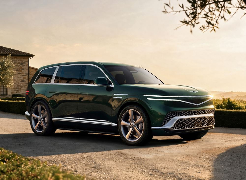 Le grand SUV Genesis GV90 électrique revendique un design d'inspiration coréenne