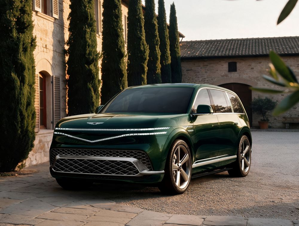 Le grand SUV Genesis GV90 électrique revendique un design d'inspiration coréenne