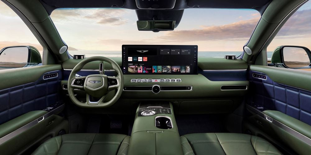 Le grand SUV Genesis GV90 électrique revendique un design d'inspiration coréenne