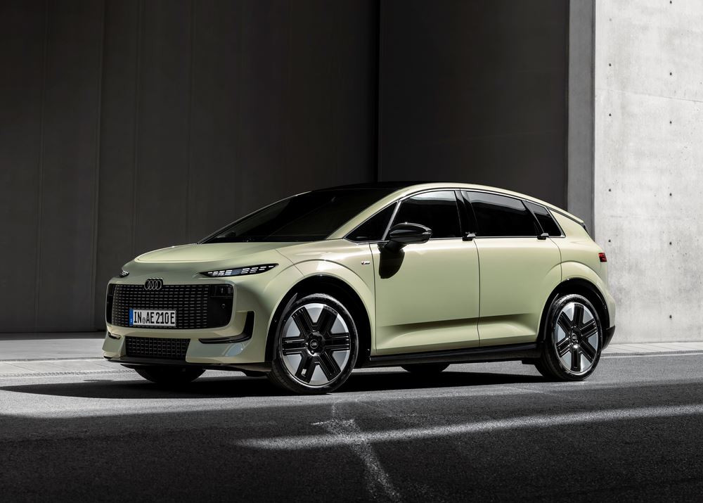 L'Audi A2 e-tron électrique permet d'atteindre jusqu'à 649 kilomètres d'autonomie WLTP