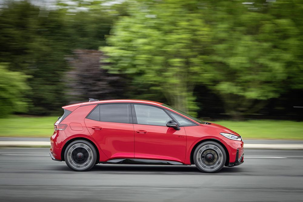 La Volkswagen ID.3 GTI électrique développe une puissance de 326 ch