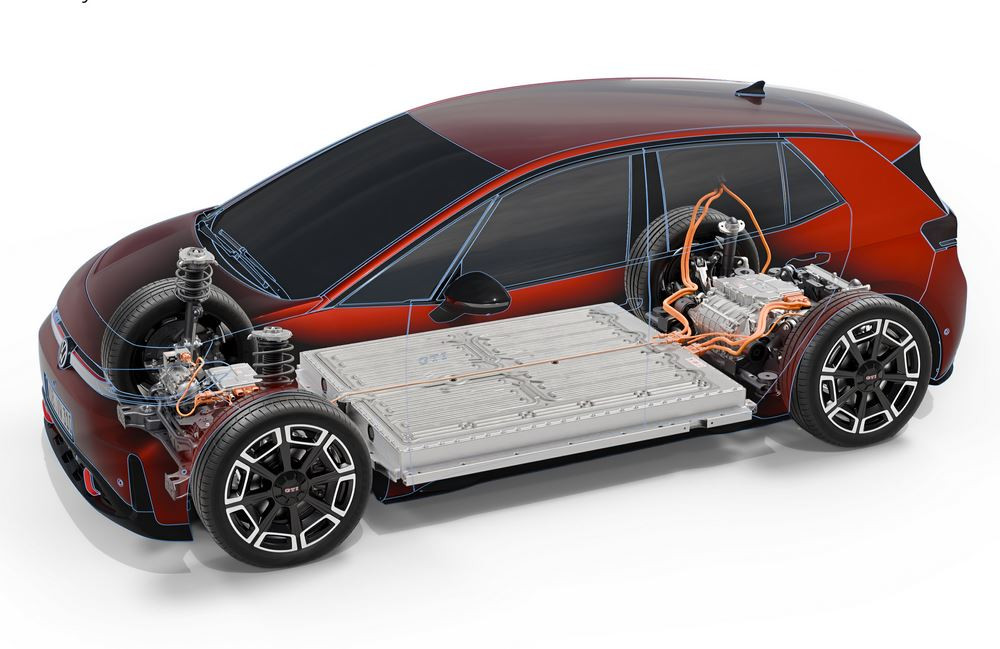 La Volkswagen ID.3 GTI électrique développe une puissance de 326 ch