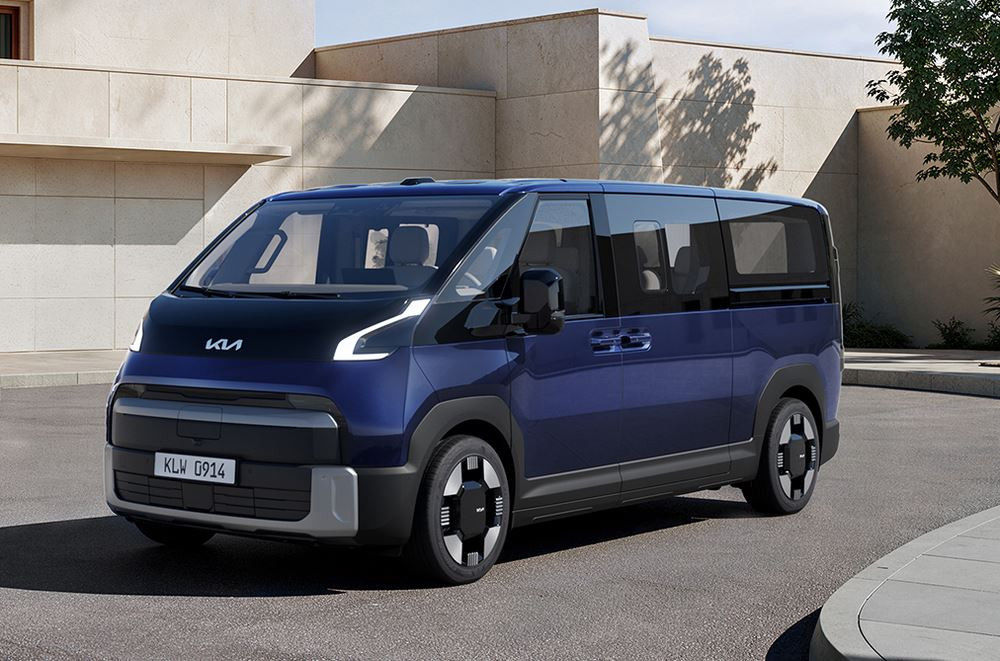 Le Kia PV7 Passenger électrique est conçu sur une architecture 800 Volts