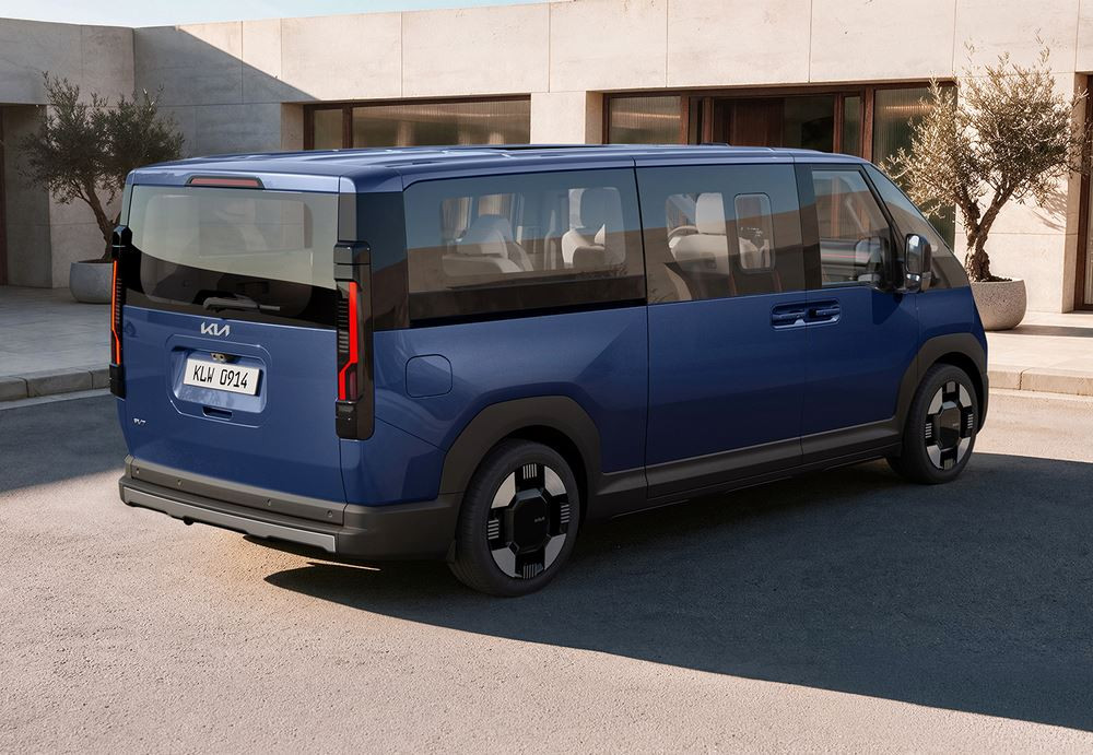 Le Kia PV7 Passenger électrique est conçu sur une architecture 800 Volts