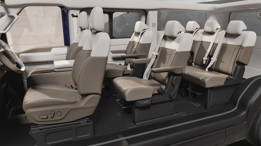 Le Kia PV7 Passenger électrique est conçu sur une architecture 800 Volts