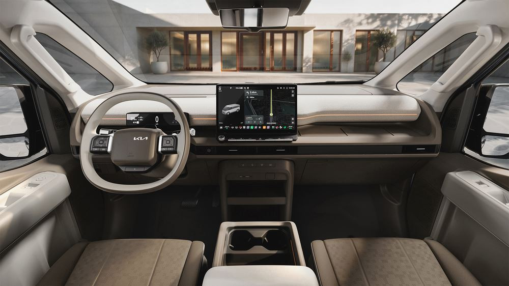 Le Kia PV7 Passenger électrique est conçu sur une architecture 800 Volts