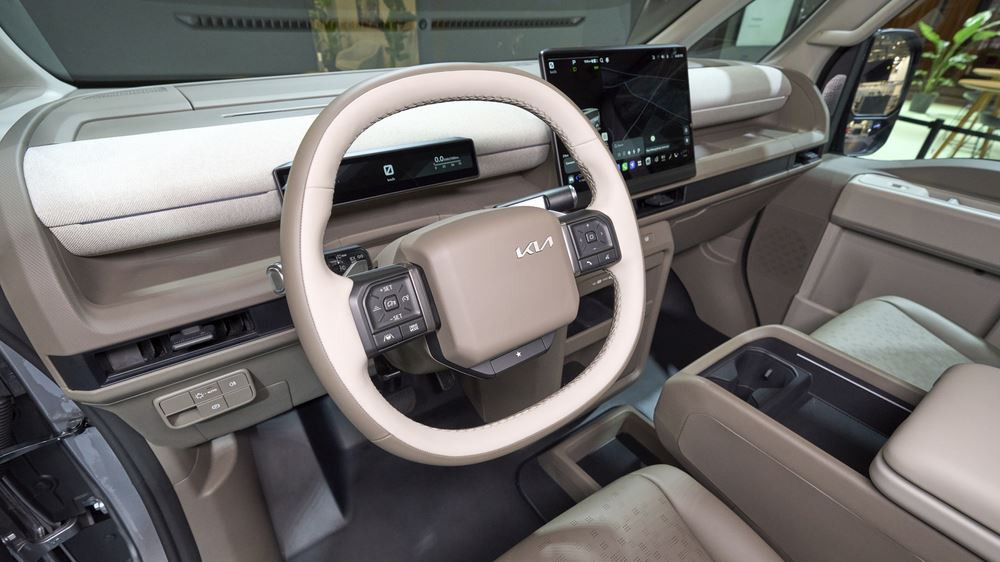 Le Kia PV7 Passenger électrique est conçu sur une architecture 800 Volts