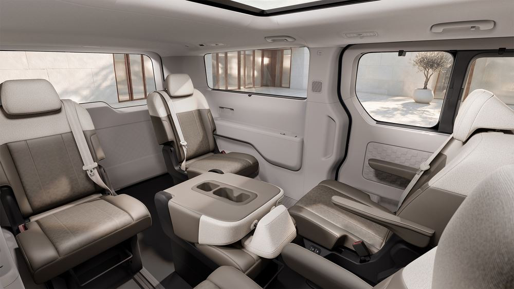 Le Kia PV7 Passenger électrique est conçu sur une architecture 800 Volts