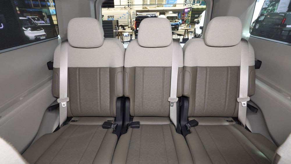 Le Kia PV7 Passenger électrique est conçu sur une architecture 800 Volts