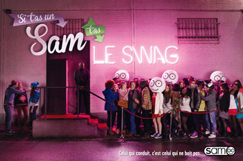 « Sam, celui qui conduit c’est celui qui ne boit pas »