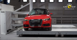 L'Audi A3 Sportback e-tron obtient cinq étoiles aux crash-tests Euro NCAP
