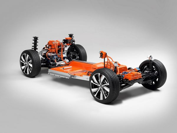 Le Volvo XC40 électrique bénéficie d'une structure frontale revue de fond en comble