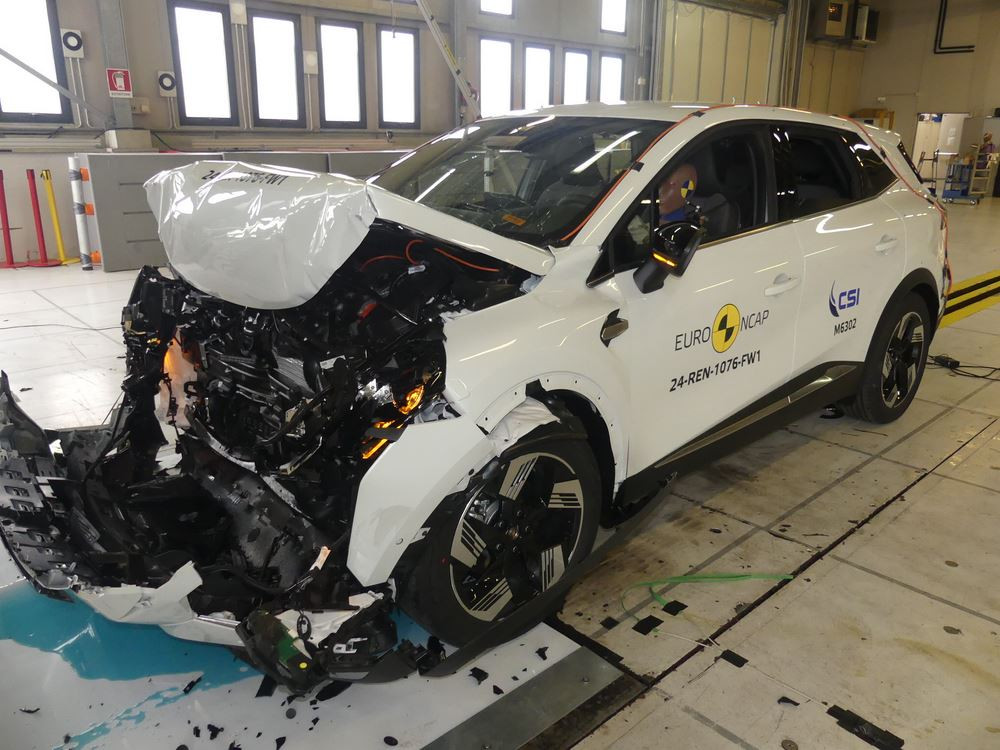 Le SUV urbain Mitsubishi ASX obtient quatre étoiles sur cinq possibles aux crash-tests Euro NCAP 2024
