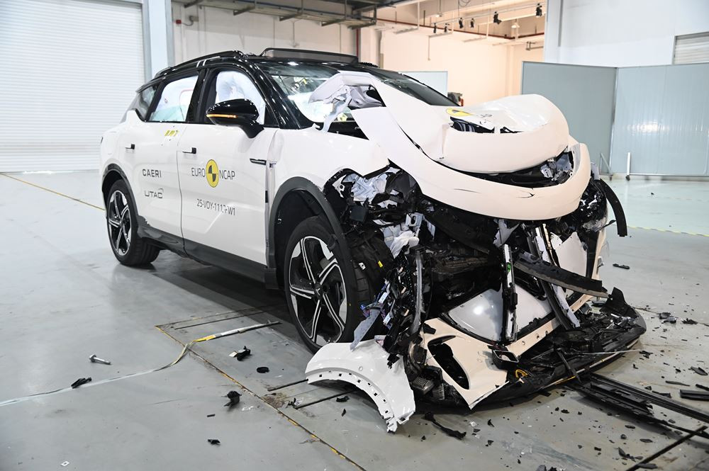 Le SUV électrique de taille intermédiaire Voyah Courage obtient cinq étoiles aux crash-tests Euro NCAP 2025