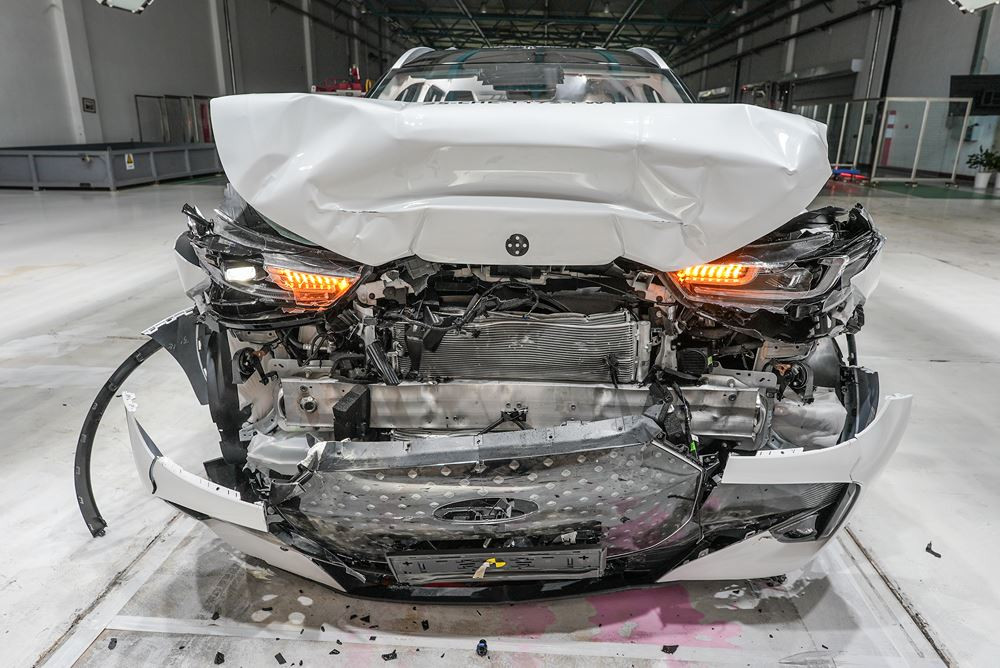 Le SUV Chery Tiggo 7 obtient quatre étoiles sur cinq possibles aux crash-tests Euro NCAP 2025