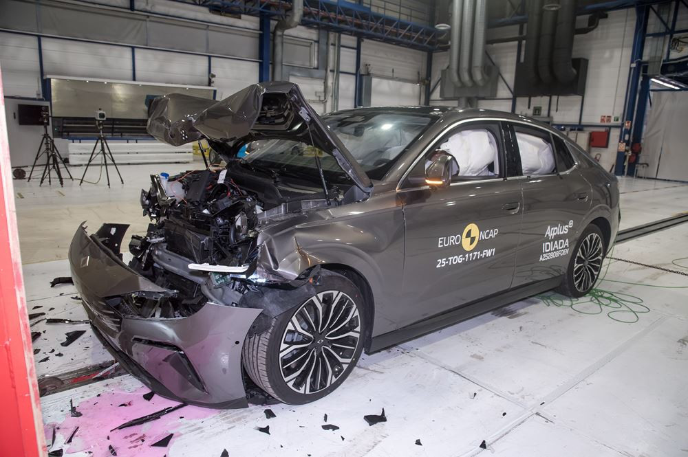 La berline électrique Togg T10F obtient cinq étoiles aux crash-tests Euro NCAP 2025