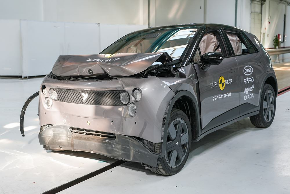 La citadine électrique Nio Firefly obtient cinq étoiles aux crash-tests Euro NCAP 2025