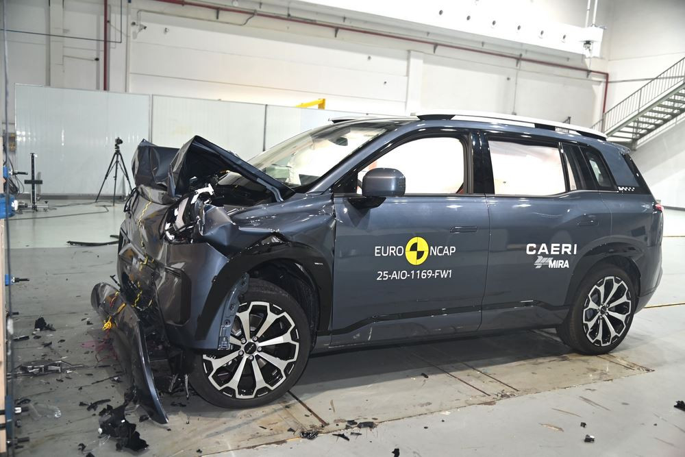Le SUV électrique Aion V obtient cinq étoiles aux crash-tests Euro NCAP 2025