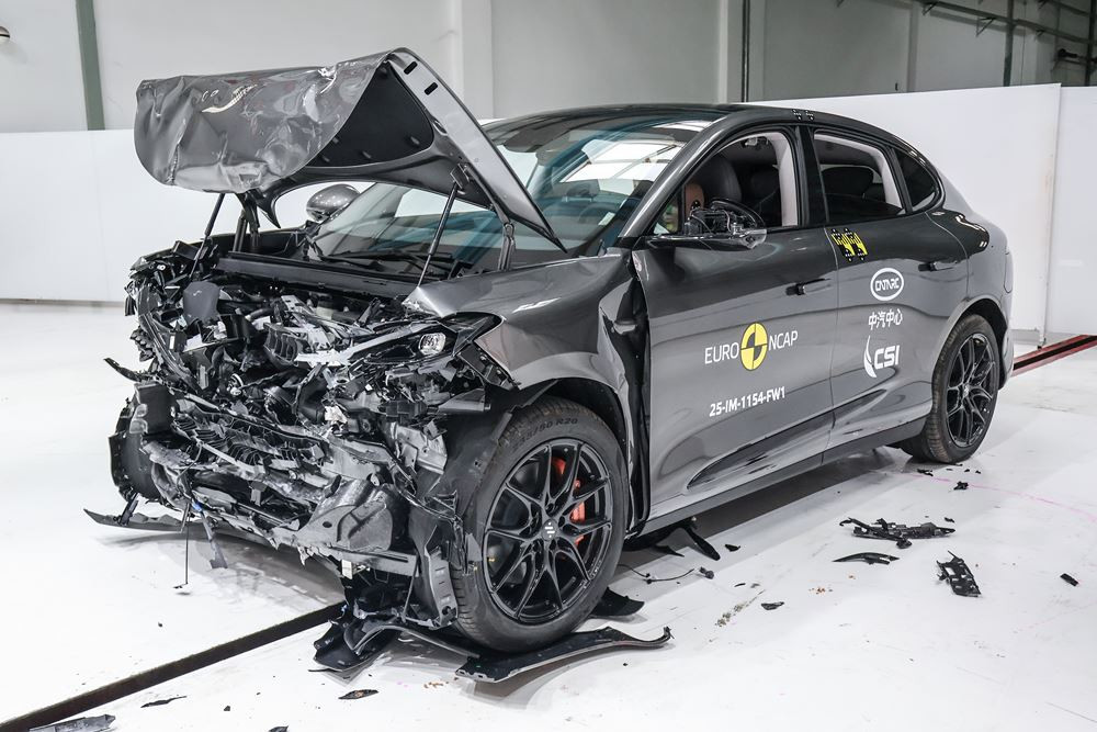 Le SUV électrique IM6 obtient cinq étoiles aux crash-tests Euro NCAP 2025