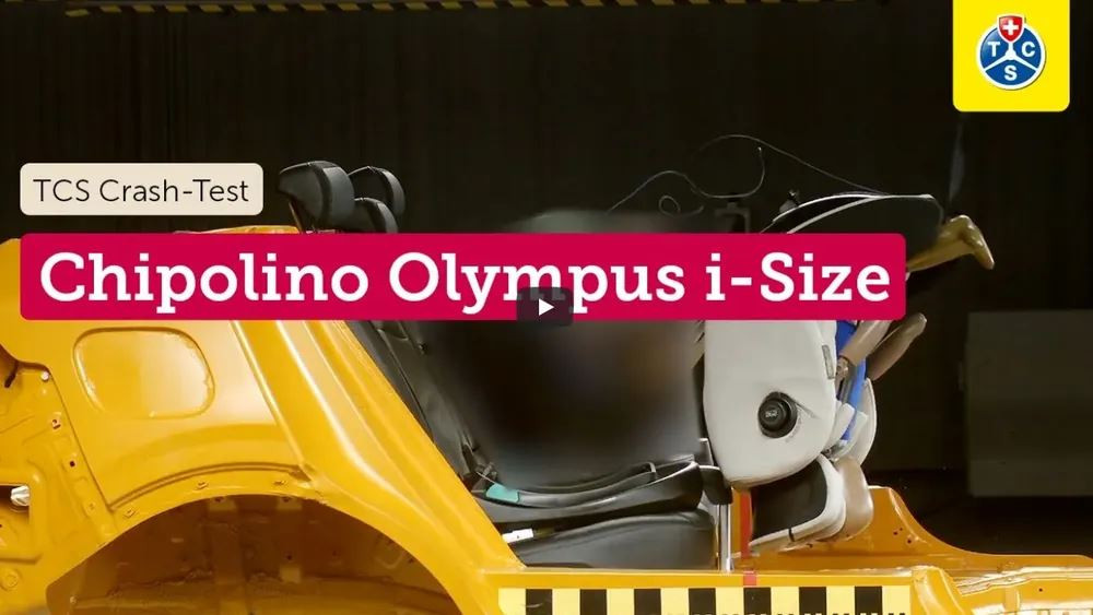 Le siège auto pour enfant Chipolino Olympus i-Size présente de graves défaillances de sécurité