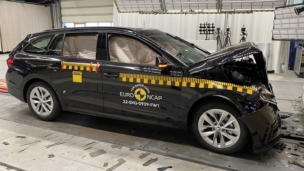La berline à coffre séparé Skoda Octavia obtient cinq étoiles aux crash-tests Euro NCAP 2025