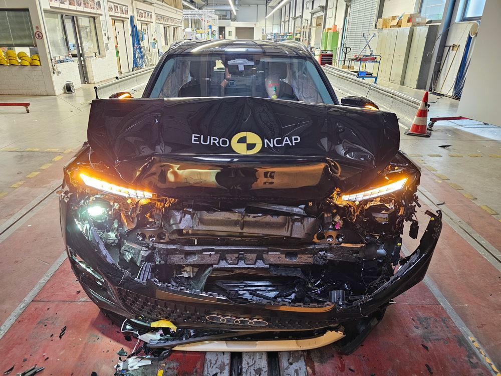 Le SUV compact Audi Q3 obtient cinq étoiles aux crash-tests Euro NCAP 2025