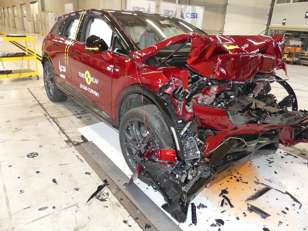 Le SUV électrique de taille intermédiaire Cadillac Optiq obtient cinq étoiles aux crash-tests Euro NCAP 2025