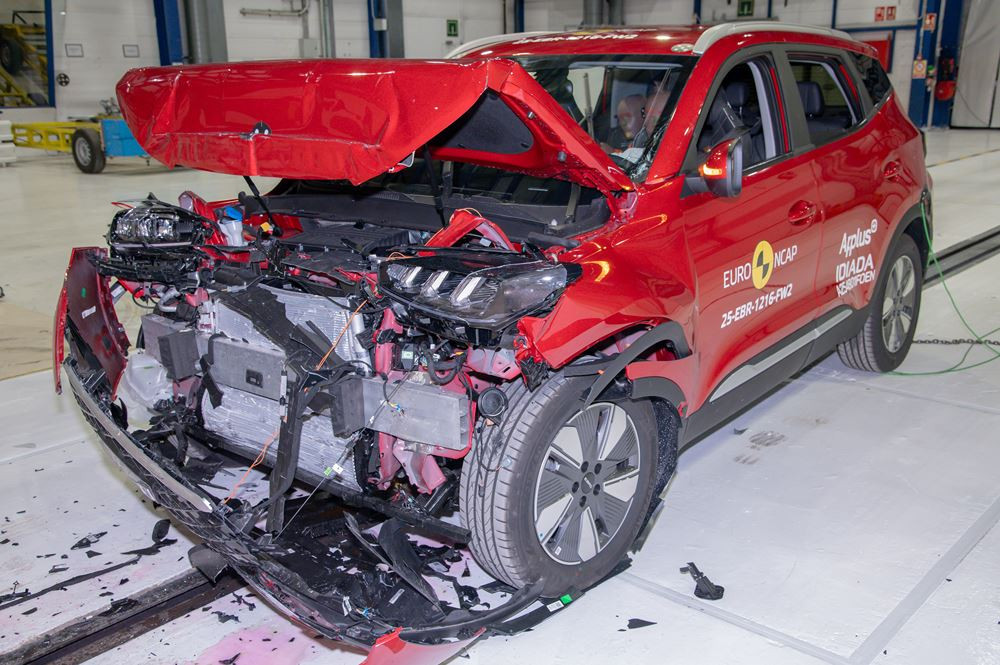 Le SUV Ebro S400 obtient quatre étoiles sur cinq possibles aux crash-tests Euro NCAP 2025