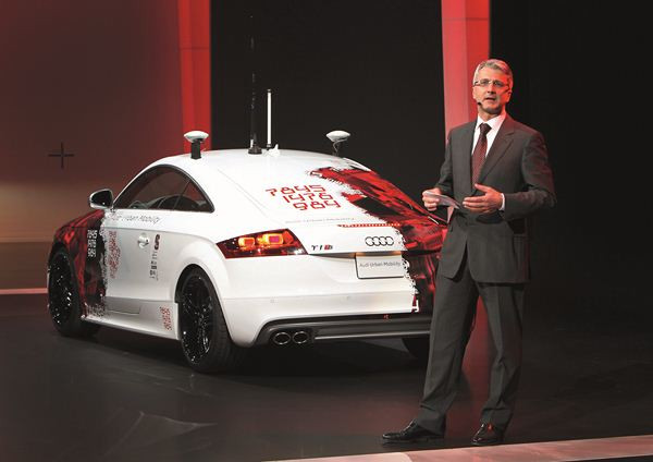 Le projet "Audi Urban Mobility" teste les systèmes d’aide au conducteur du futur