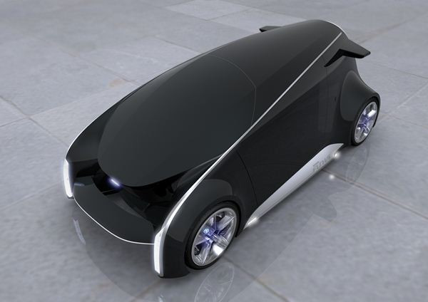 Un concept Toyota Fun Vii de voiture communicante