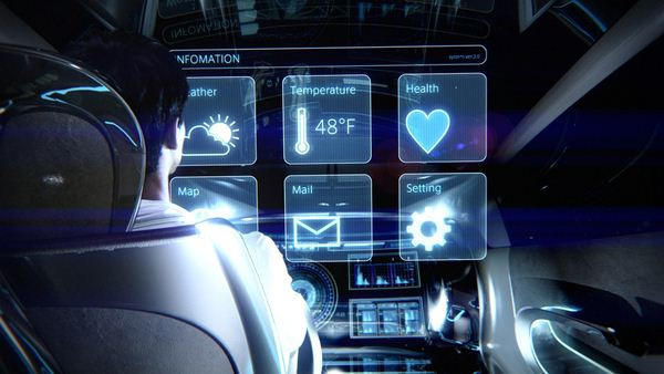 Un concept Toyota Fun Vii de voiture communicante