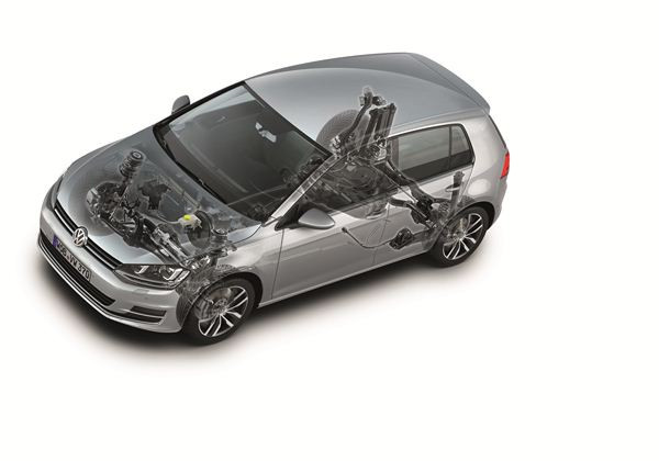 La nouvelle Volkswagen Golf profite d'une construction allégée pour perdre jusqu’à 100 kg