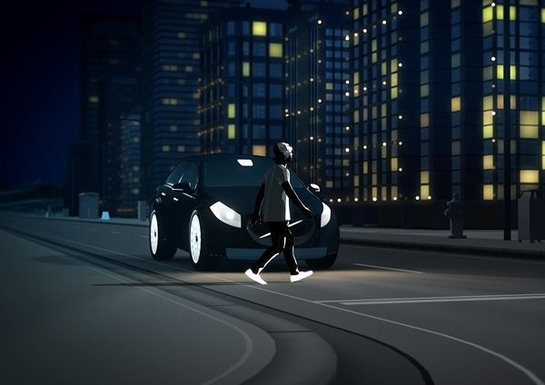 La détection des piétons avec freinage automatique Volvo devient opérationnel de nuit