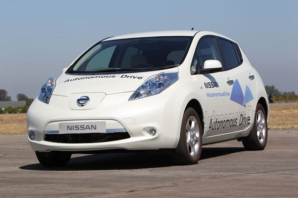 Nissan développe un véhicule équipé d'un système de conduite autonome