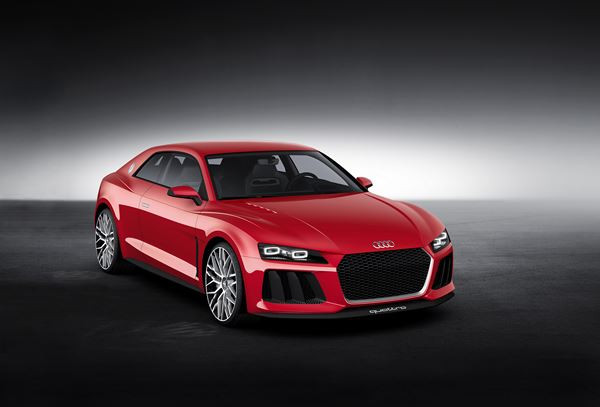 Audi teste l'éclairage laser combiné à des LED à faisceau matriciel