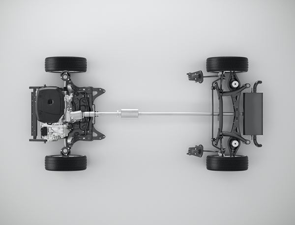 La plate-forme CMA accueille les véhicules compacts Volvo
