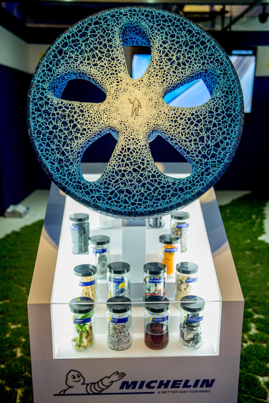Le pneu concept Michelin Vision est un concentré de technologies prospectif