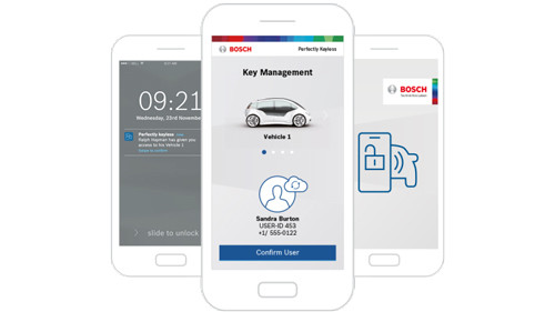 Le smartphone se transforme en clé de voiture