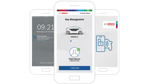 Le smartphone se transforme en clé de voiture