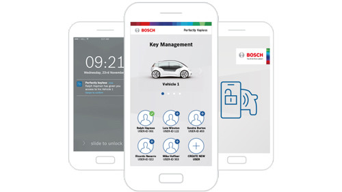 Le smartphone se transforme en clé de voiture