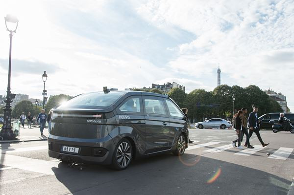 Navya Autonom Cab: un robot-taxi électrique autonome