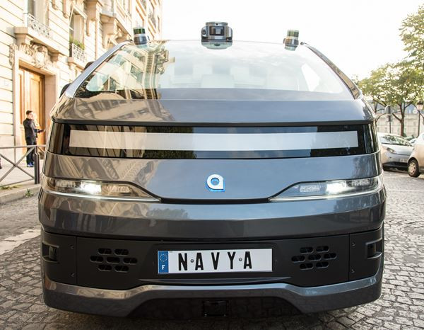 Navya Autonom Cab: un robot-taxi électrique autonome
