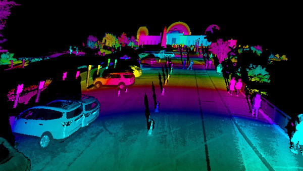La technologie LiDAR dispose de capacités de perception à partir d'un laser à impulsions
